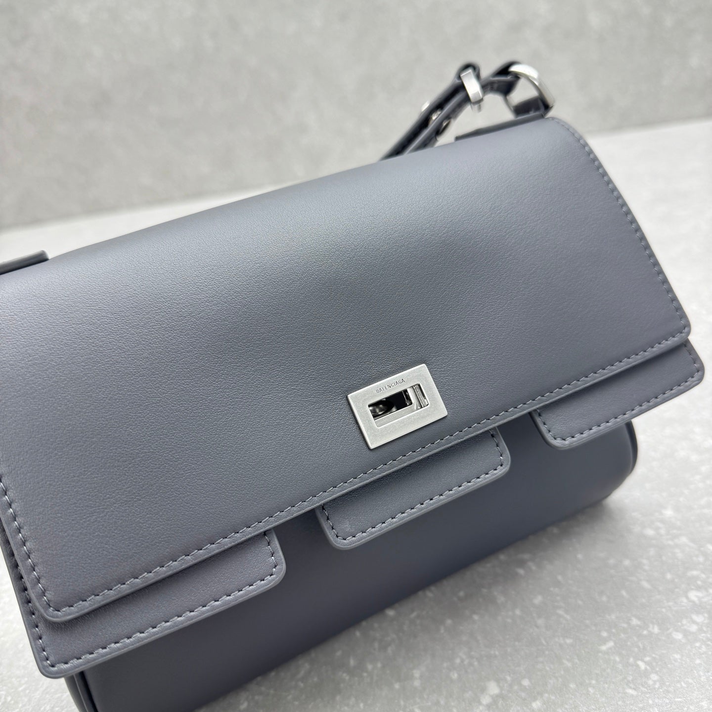 Balenciaga Bel Air Flap Small Leather Bag