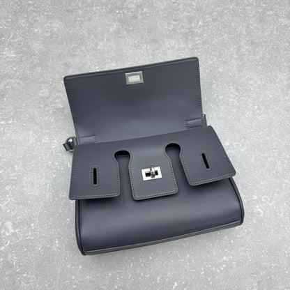 Balenciaga Bel Air Flap Small Leather Bag