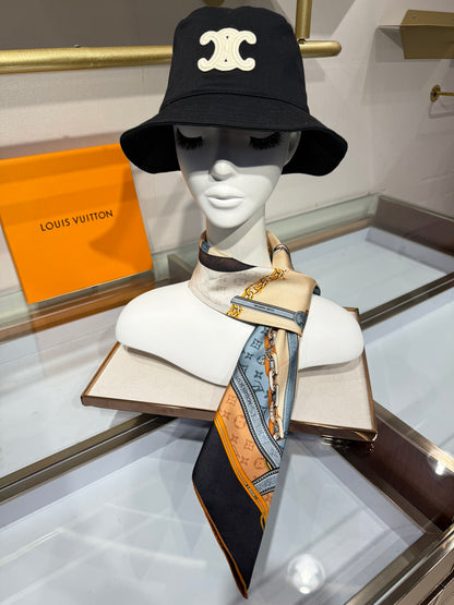 Louis Vuitton 2025 Printed Silk Scarf – 2025 Collection