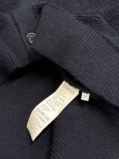Loewe Anagram Embroidered Wool Cardigan