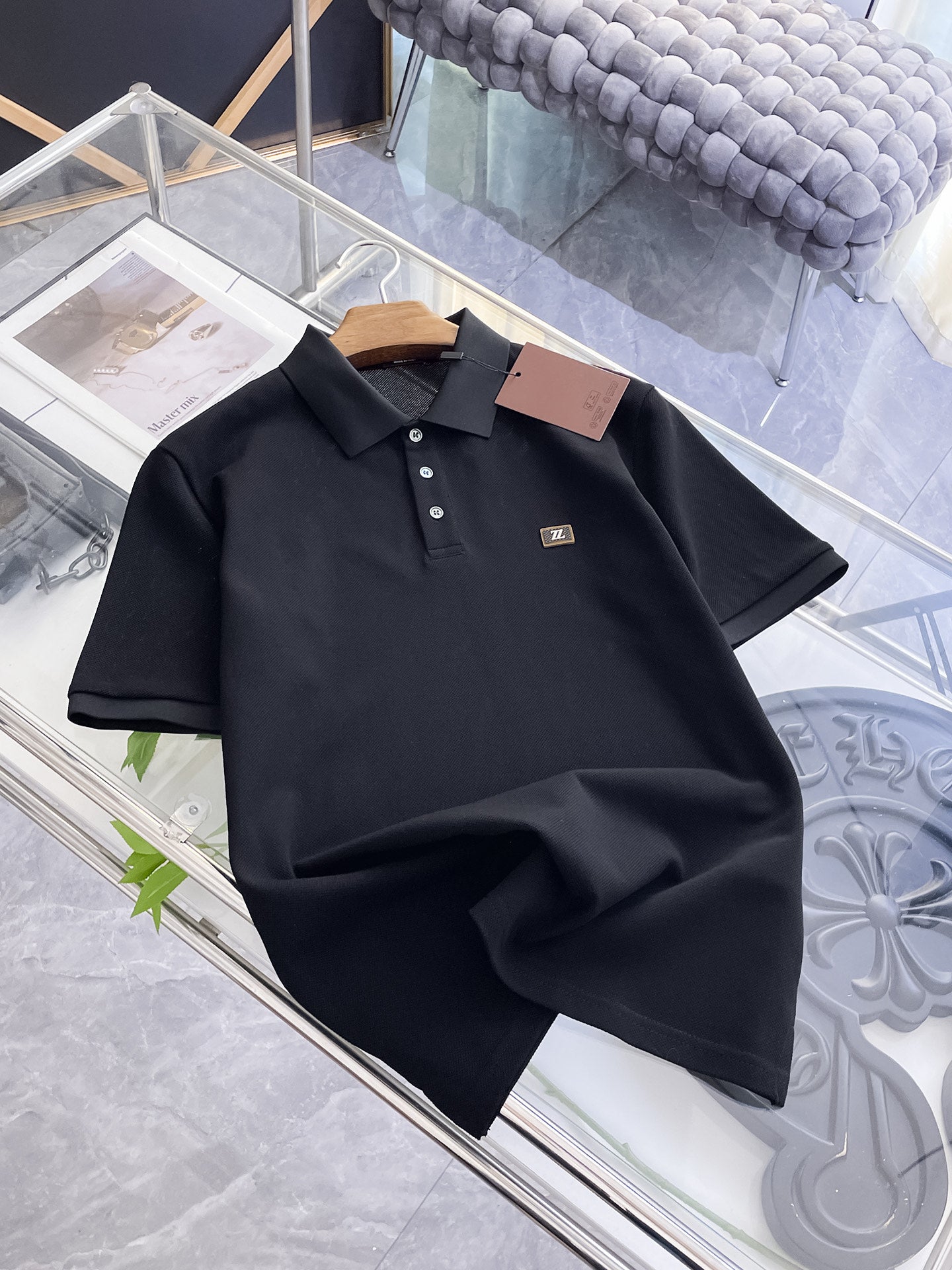 Zegna Minimalist Piqué Polo Shirt – 2026 Spring/Summer Collection