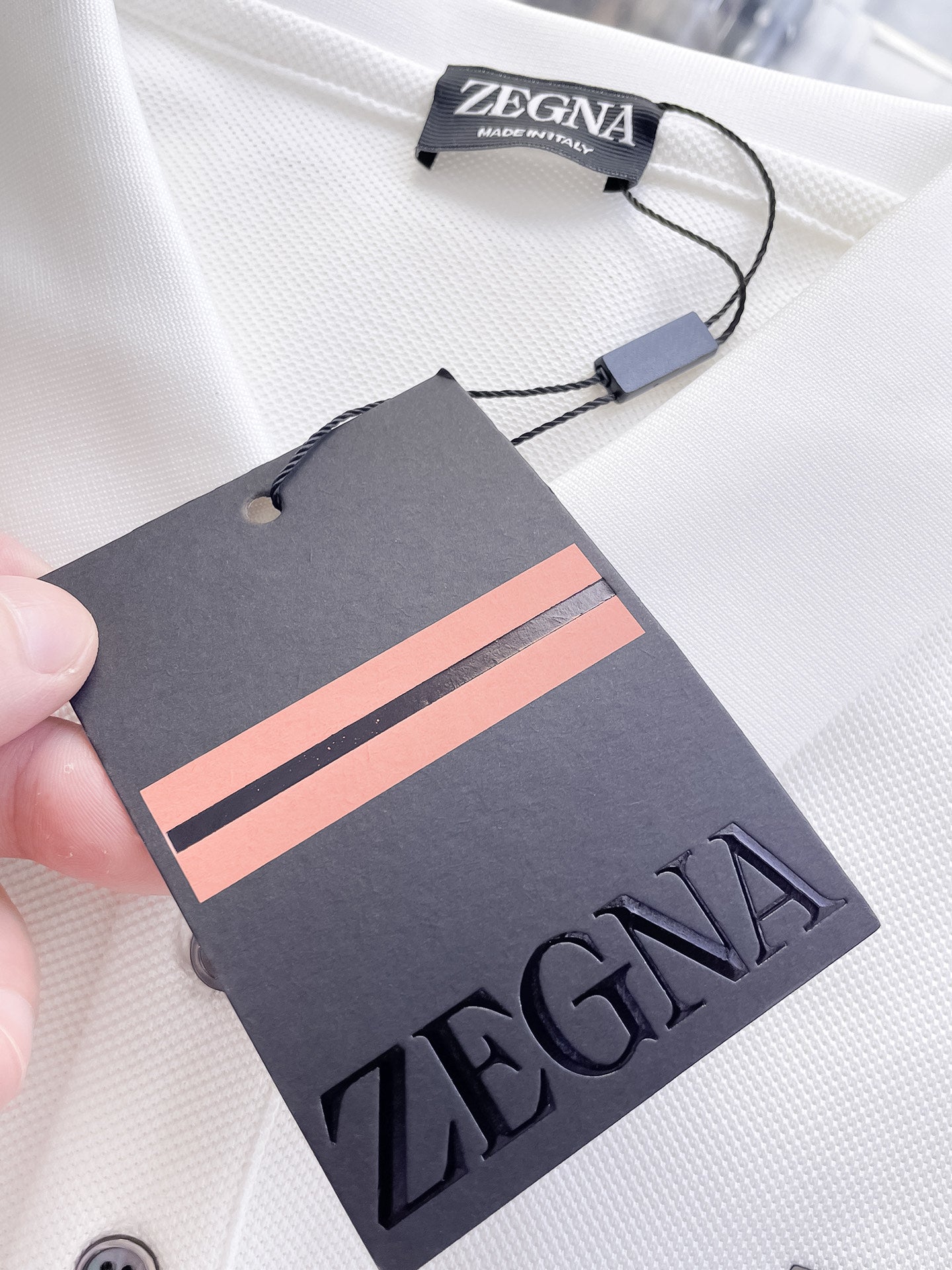 Zegna Minimalist Piqué Polo Shirt – 2026 Spring/Summer Collection