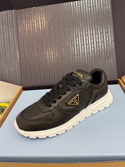 Prada Triangle Logo Sporty Sneakers – 2025 Early Autumn Collection