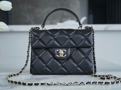 Chanel 24P Handle Kelly Box Bag – 24P Collection