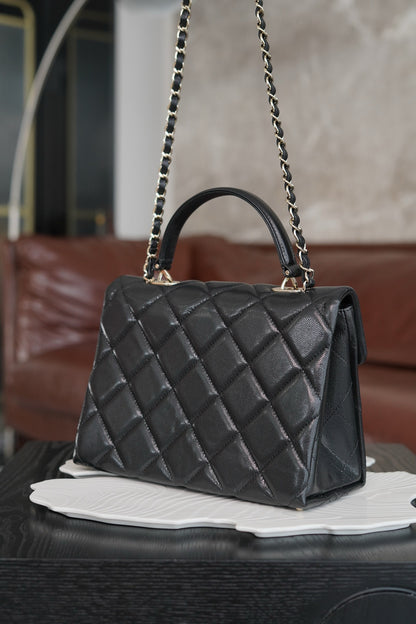 Chanel 24P Handle Kelly Box Bag