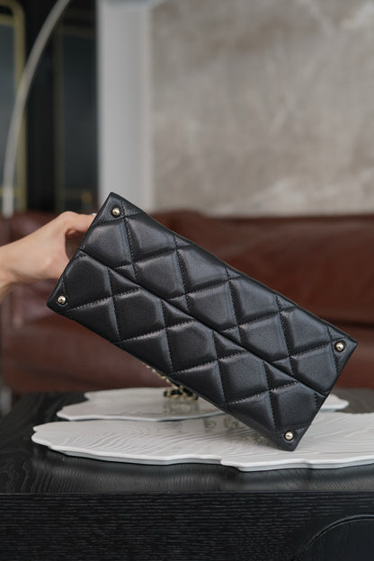 Chanel 24P Handle Kelly Box Bag