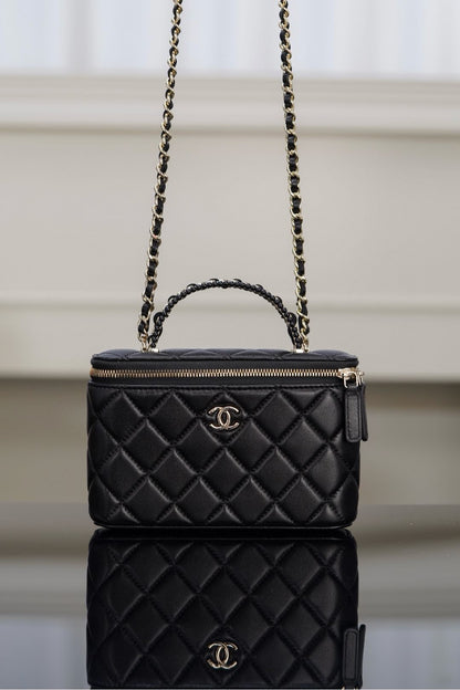 Chanel 25P Woven Handle Box Bag – 25P Collection