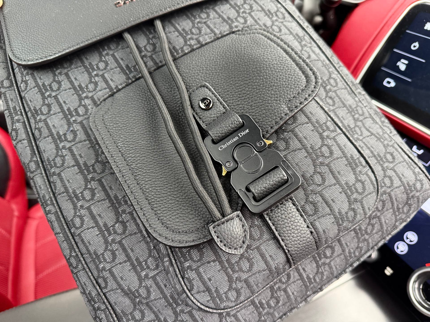 Dior Oblique Saddle Backpack