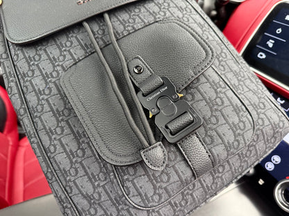 Dior Oblique Saddle Backpack