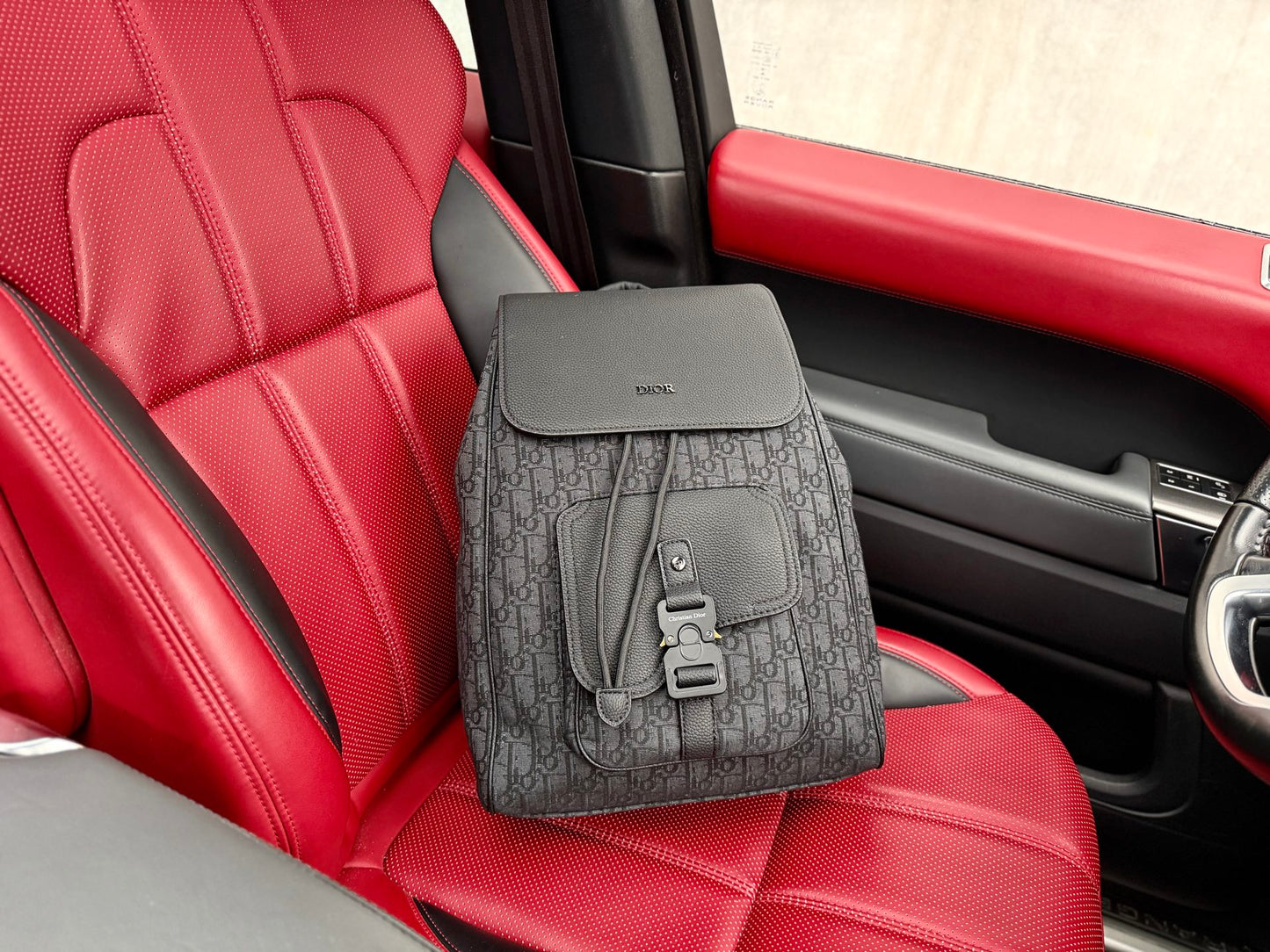 Dior Oblique Saddle Backpack