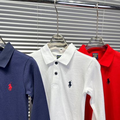 Ralph Lauren Long Sleeve Polo Shirt – Kids Collection