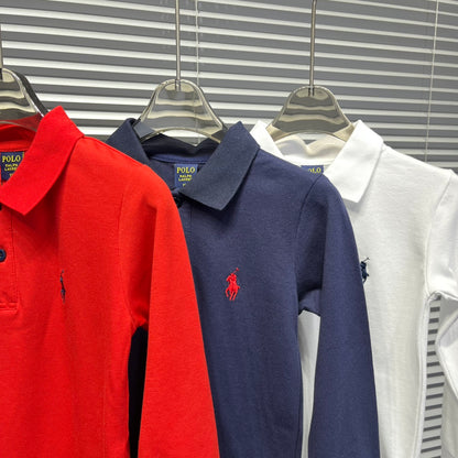 Ralph Lauren Long Sleeve Polo Shirt – Kids Collection