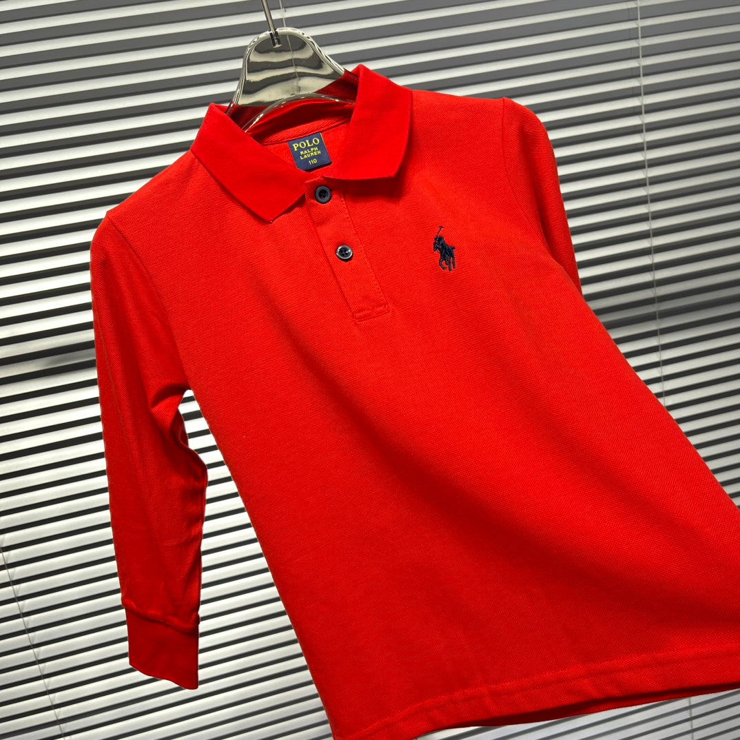 Ralph Lauren Long Sleeve Polo Shirt – Kids Collection