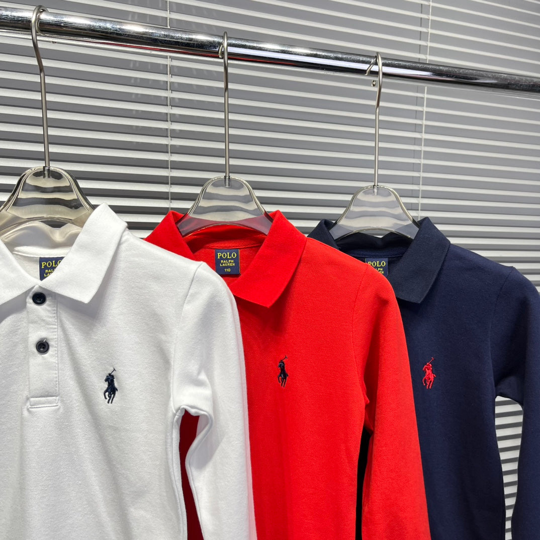 Ralph Lauren Long Sleeve Polo Shirt – Kids Collection