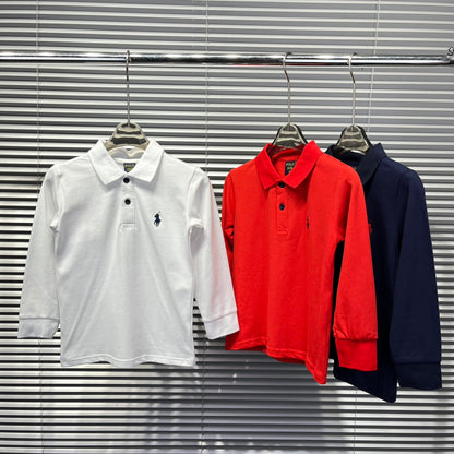 Ralph Lauren Long Sleeve Polo Shirt – Kids Collection