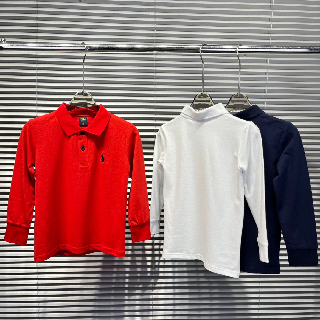 Ralph Lauren Long Sleeve Polo Shirt – Kids Collection