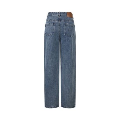 Loewe Anagram Embroidered Denim Jeans