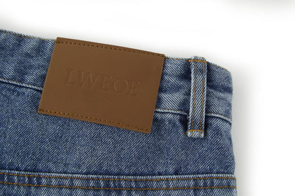 Loewe Anagram Embroidered Denim Jeans