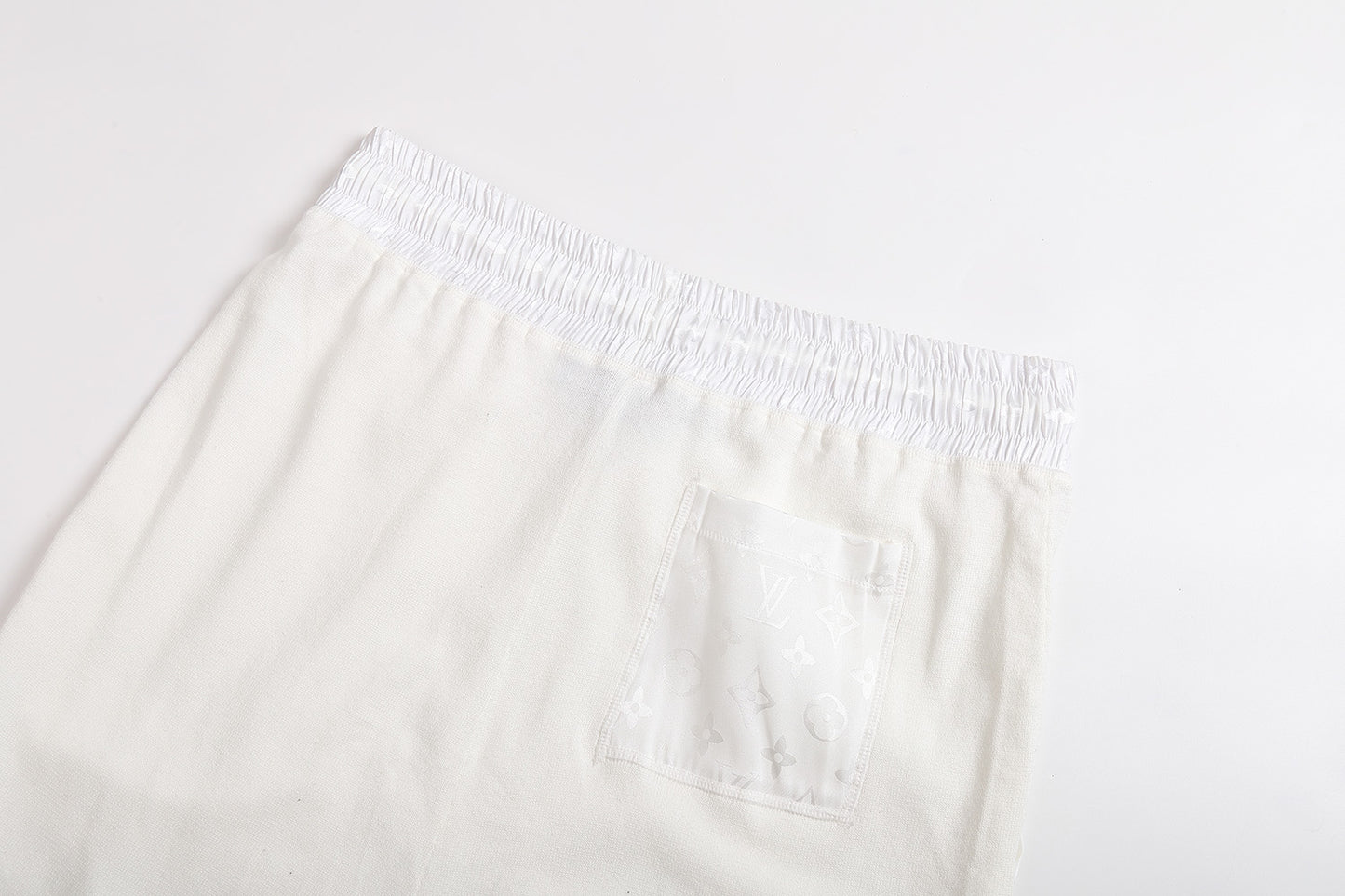 Louis Vuitton Nylon Inset Drawstring Shorts – 25SS