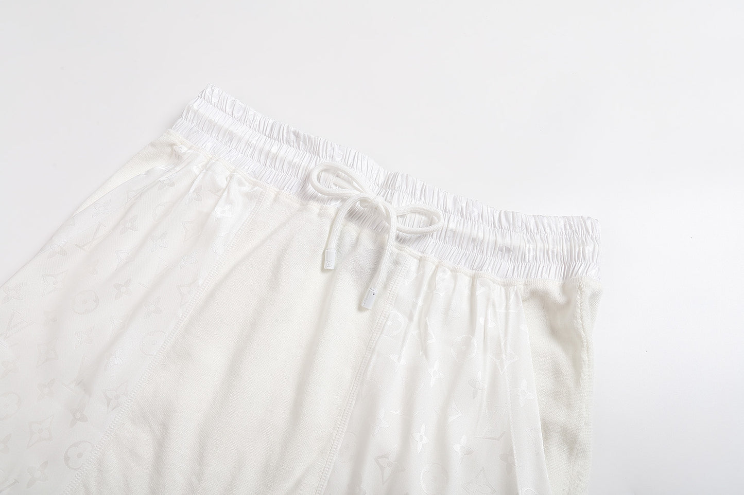Louis Vuitton Nylon Inset Drawstring Shorts – 25SS