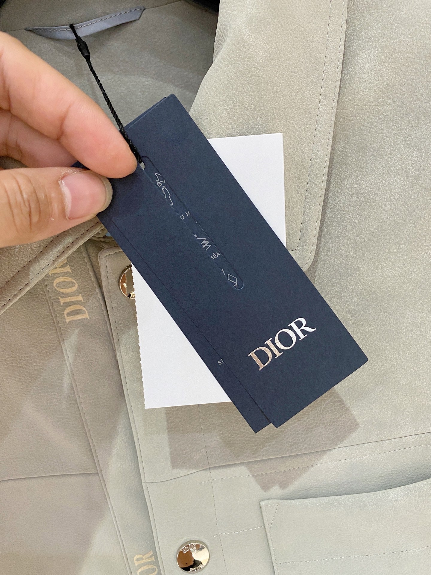 Dior Leather Jacket – 2025SS/FW Collection