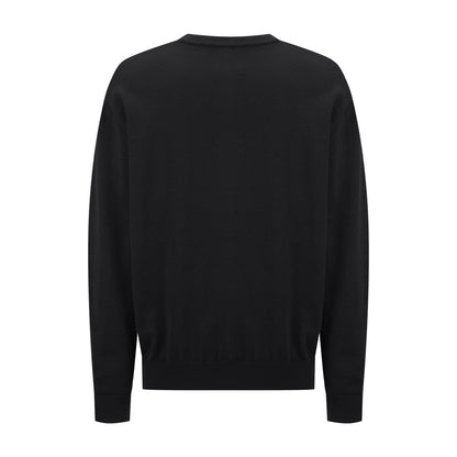 Fendi Double F Hot Stamp Crewneck Sweater