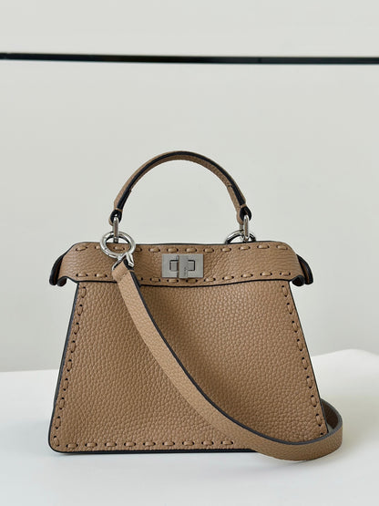 Fendi Peekaboo I See You Petite Satchel