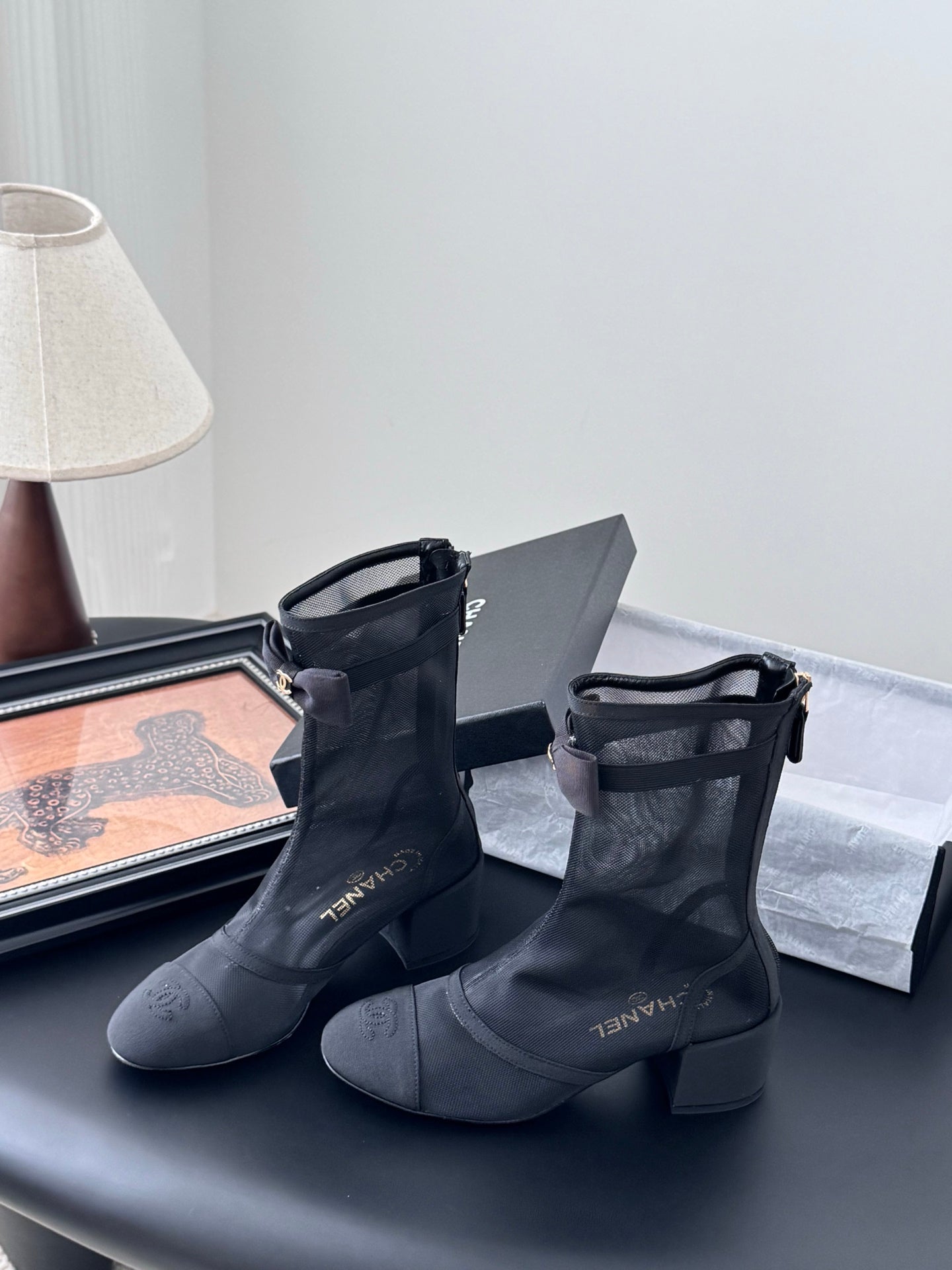 Chanel Mesh Ankle Boots – 25K Collection
