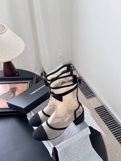 Chanel Mesh Ankle Boots – 25K Collection