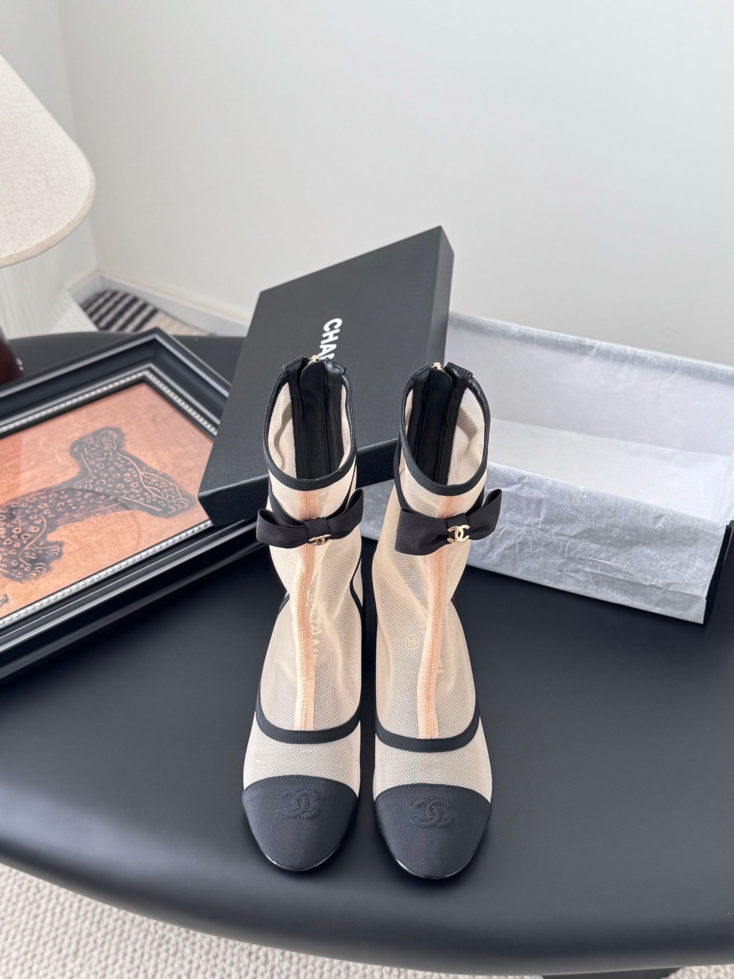 Chanel Mesh Ankle Boots – 25K Collection