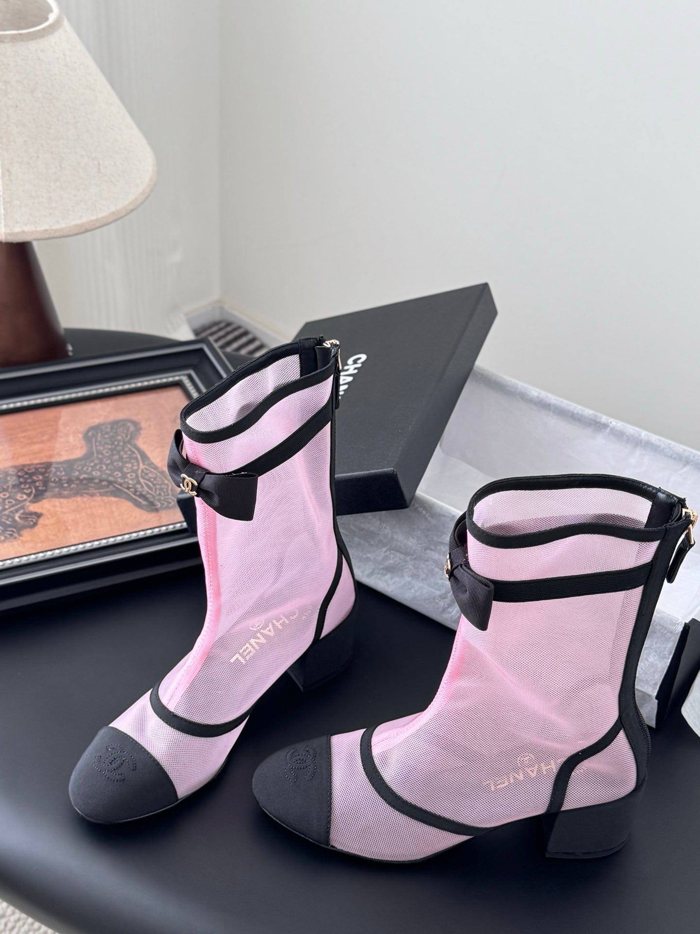 Chanel Mesh Ankle Boots – 25K Collection