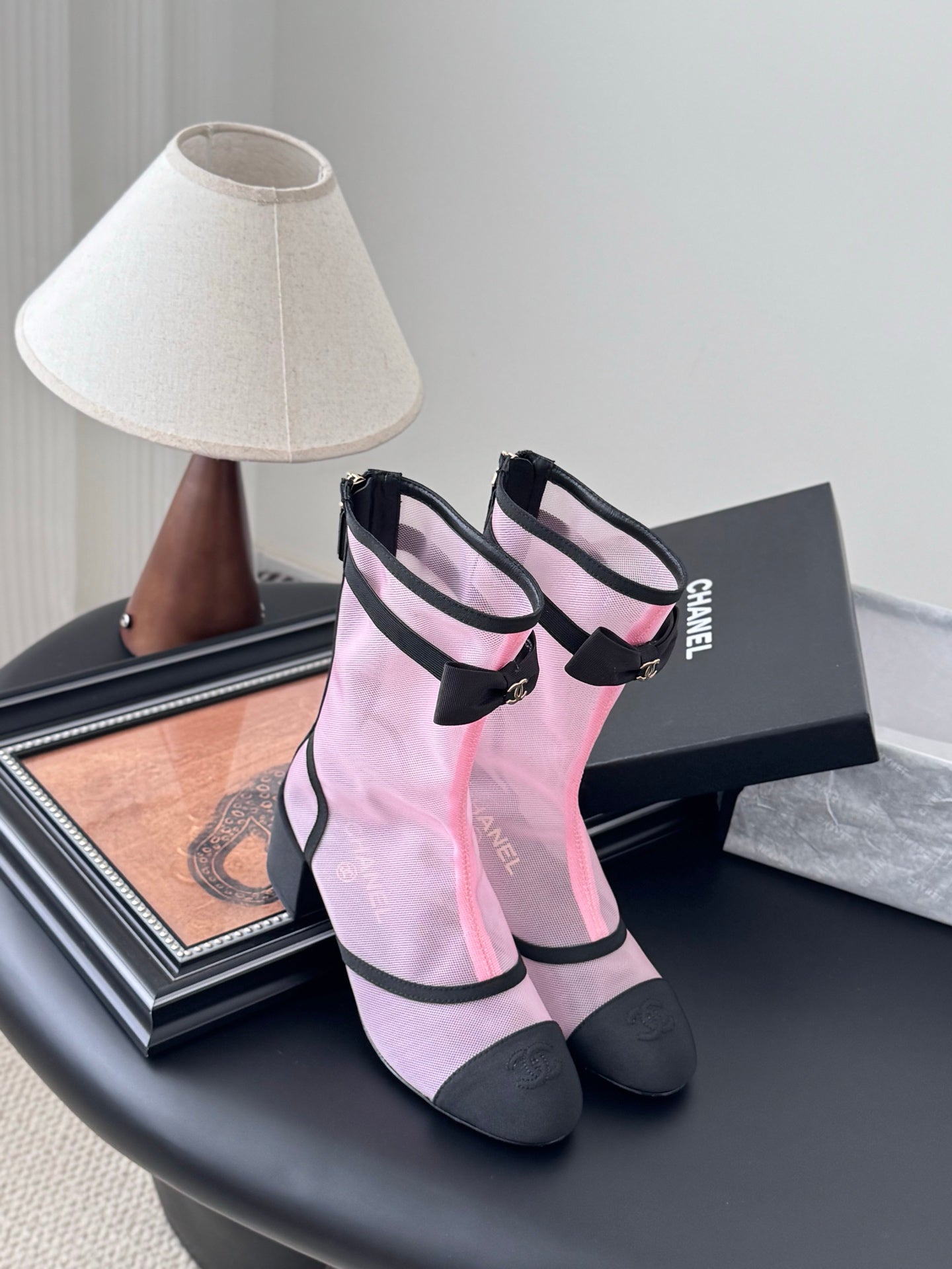 Chanel Mesh Ankle Boots – 25K Collection