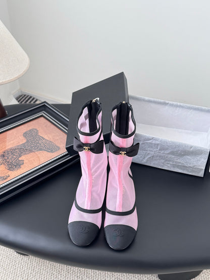 Chanel Mesh Ankle Boots – 25K Collection