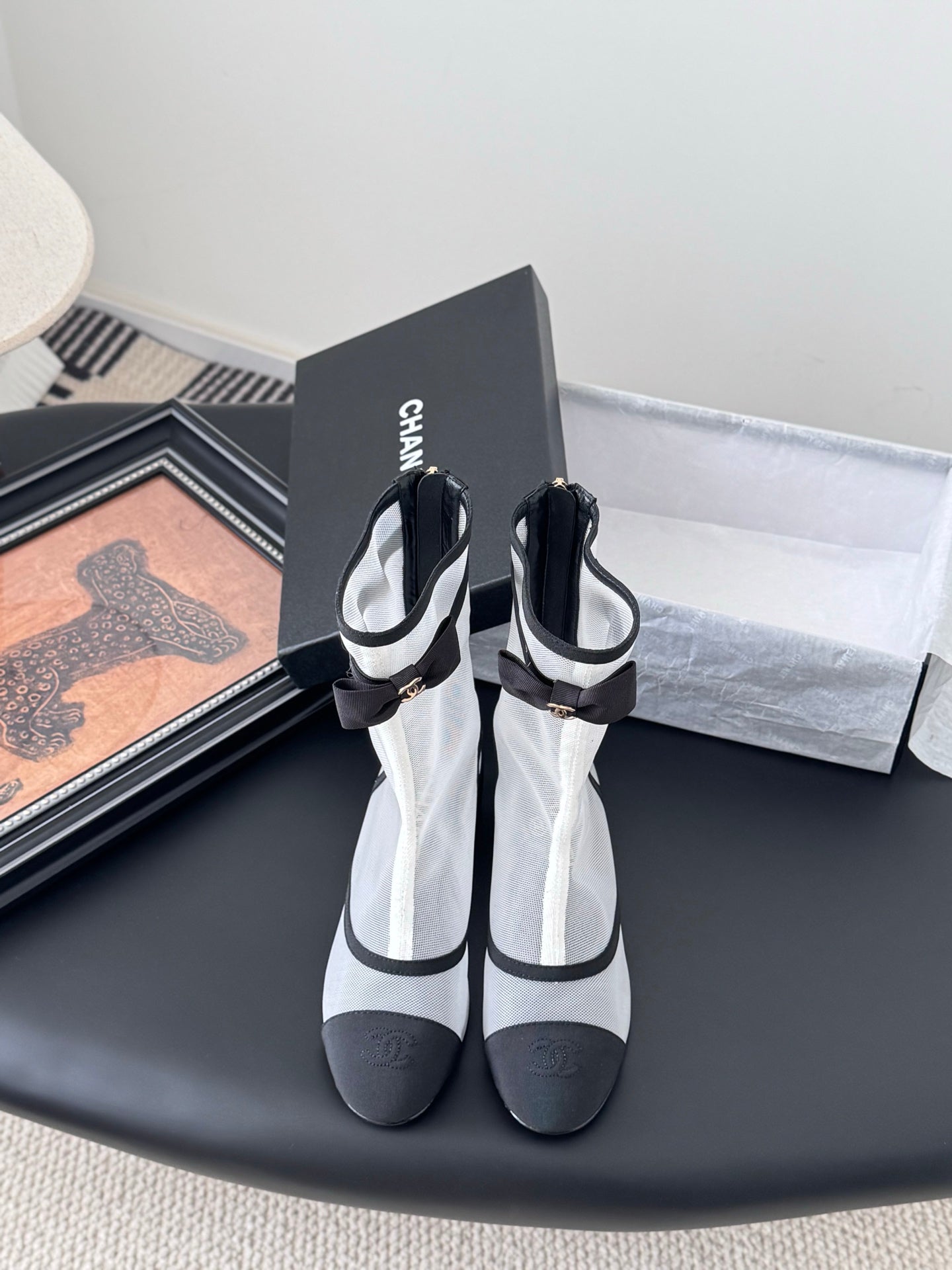 Chanel Mesh Ankle Boots – 25K Collection