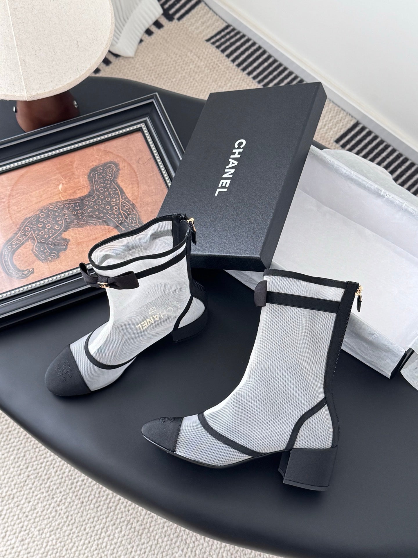 Chanel Mesh Ankle Boots – 25K Collection