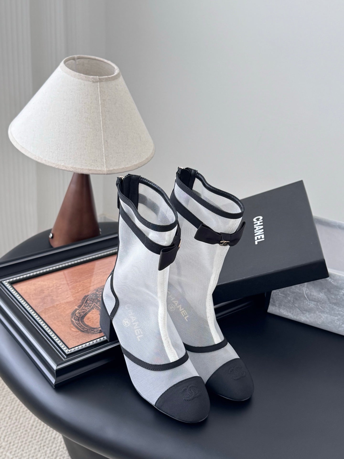 Chanel Mesh Ankle Boots – 25K Collection
