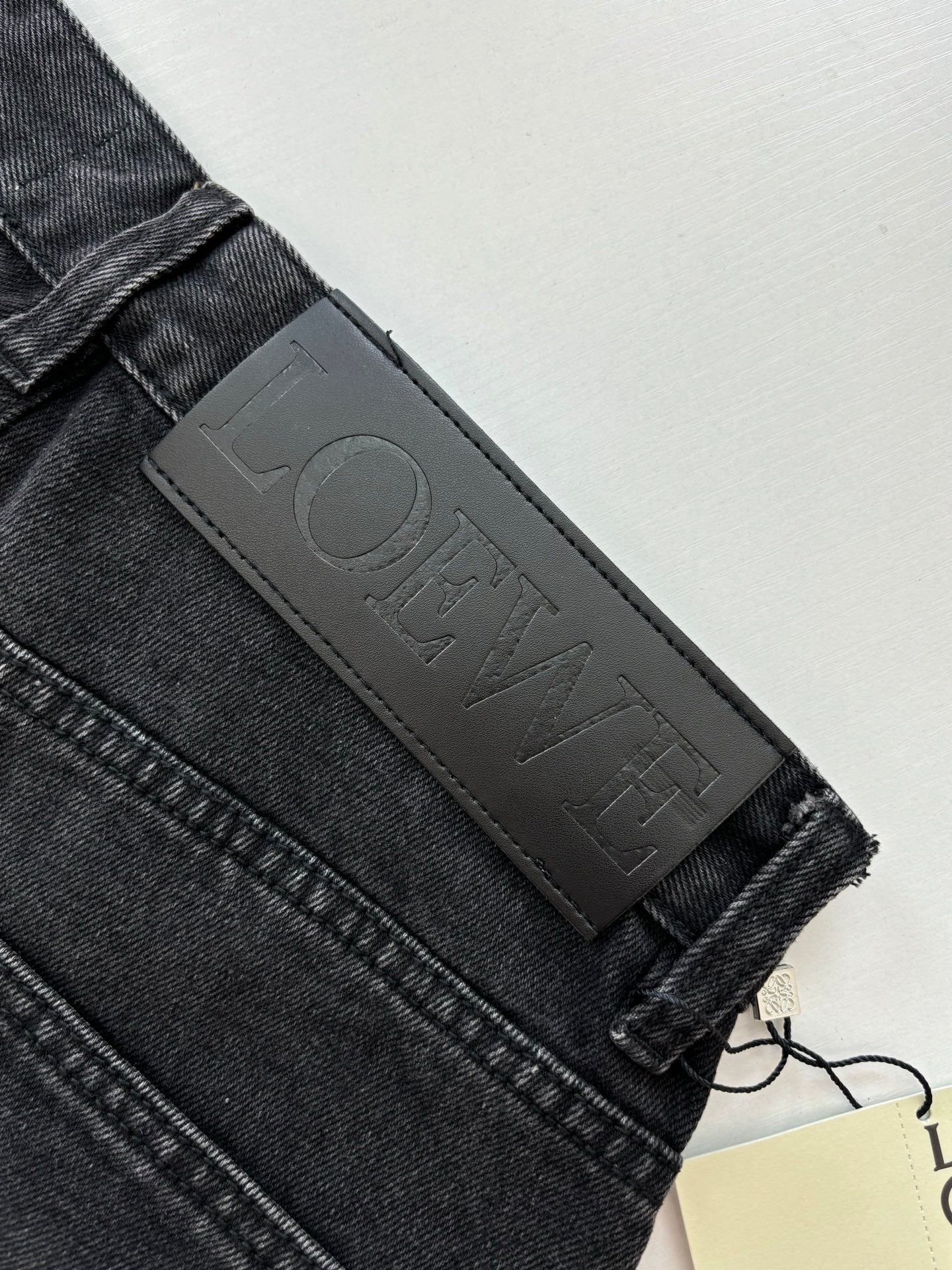 Loewe Anagram Denim Embroidered Trousers – 24FW