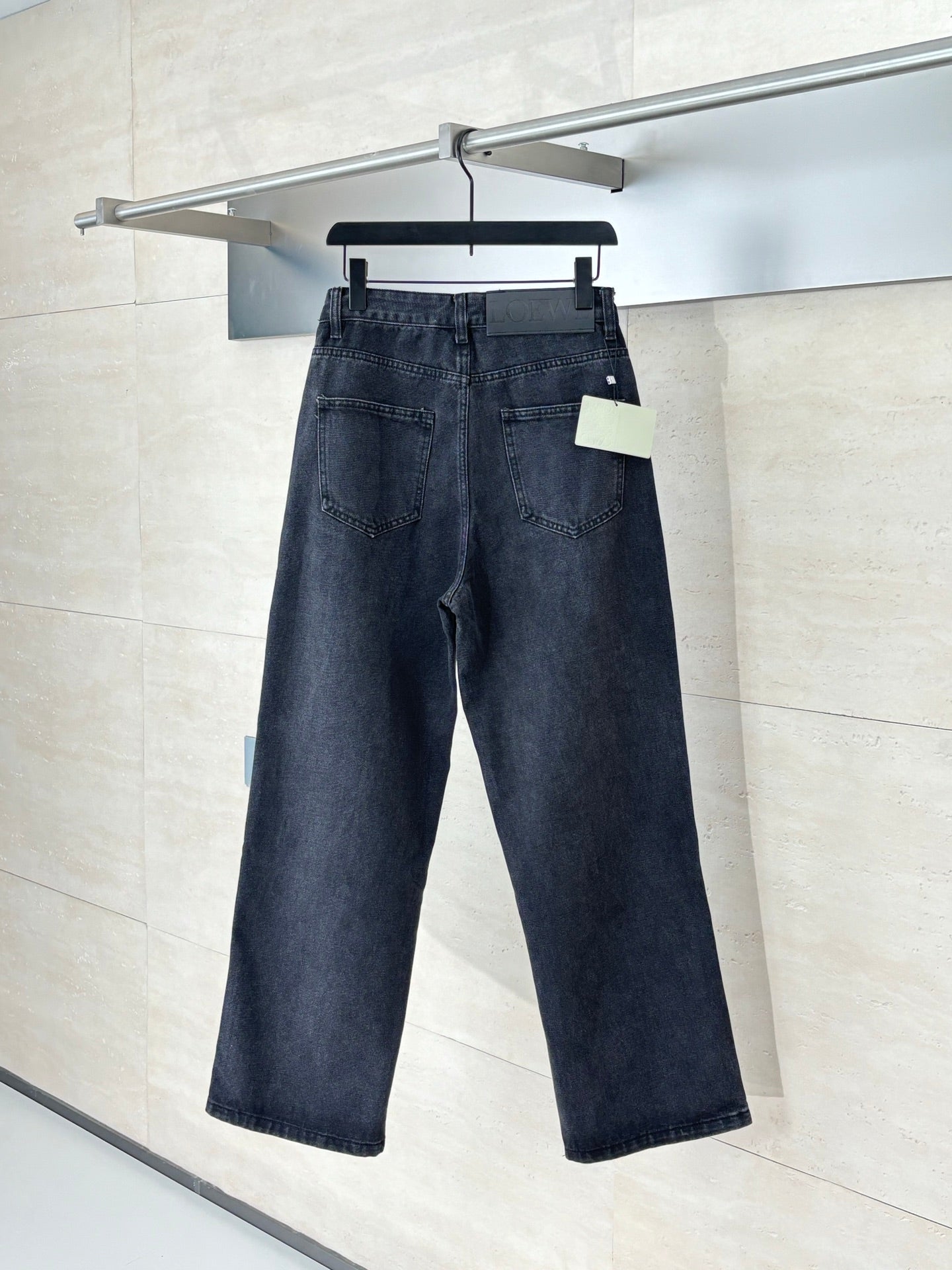 Loewe Anagram Denim Embroidered Trousers – 24FW