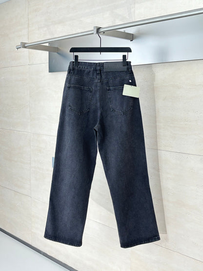 Loewe Anagram Denim Embroidered Trousers – 24FW