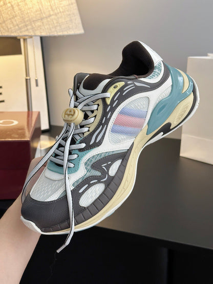 Gucci 2.0 Time-Space Blended Running Shoes