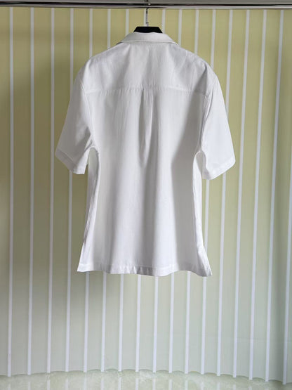 Givenchy Pocket Embroidered Logo Shirt – 25SS