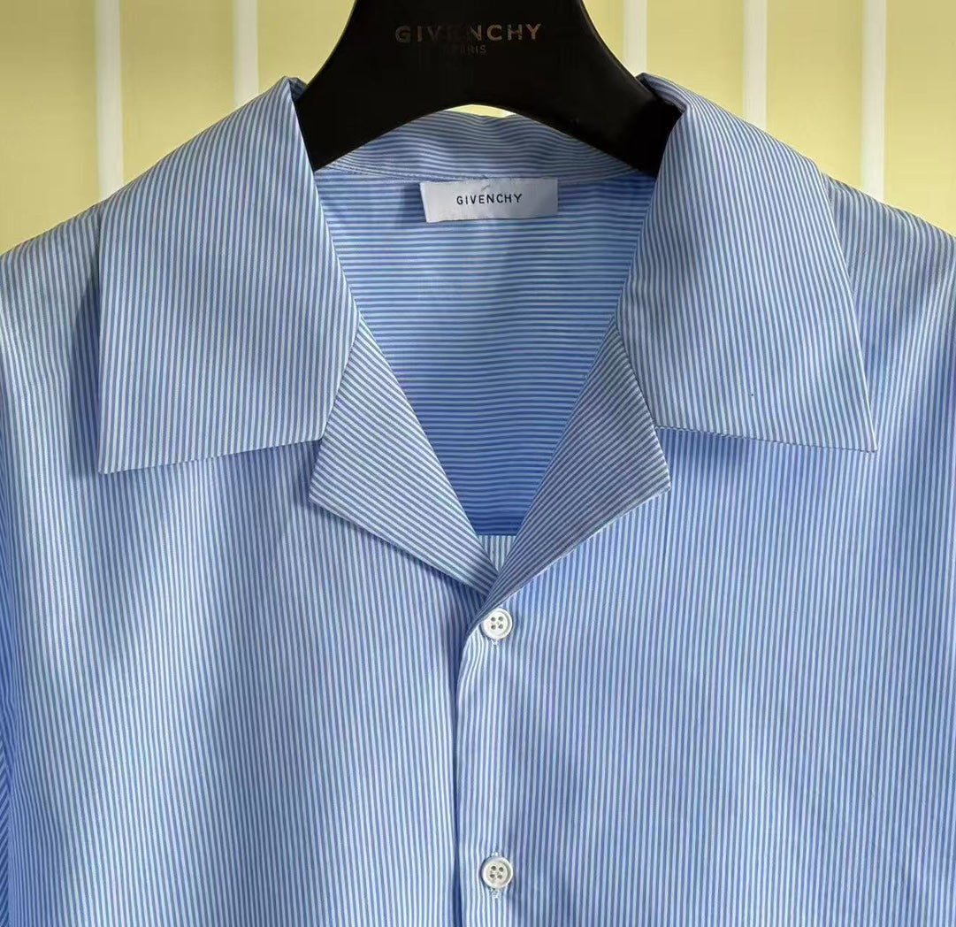 Givenchy Striped Logo Print Shirt – 25SS