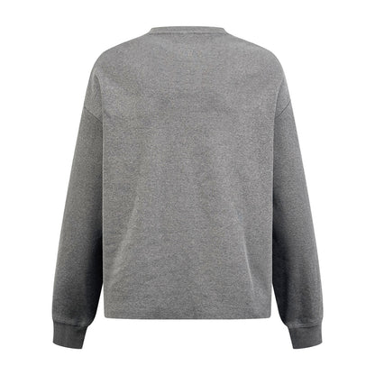 Loewe Anagram Embroidered Long Sleeve Sweatshirt