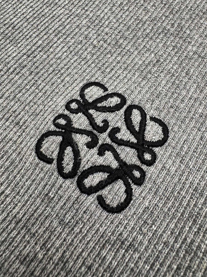 Loewe Anagram Embroidered Long Sleeve Sweatshirt