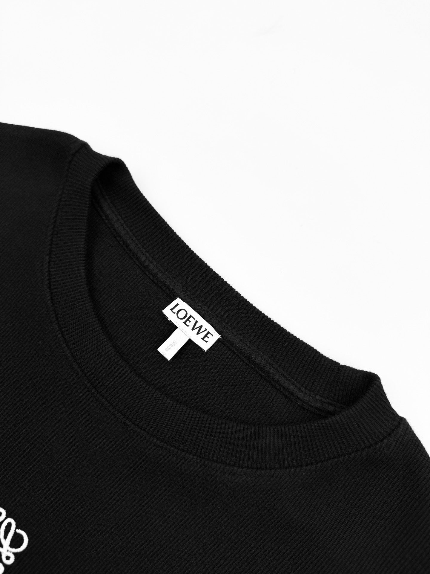 Loewe Anagram Embroidered Long Sleeve Sweatshirt