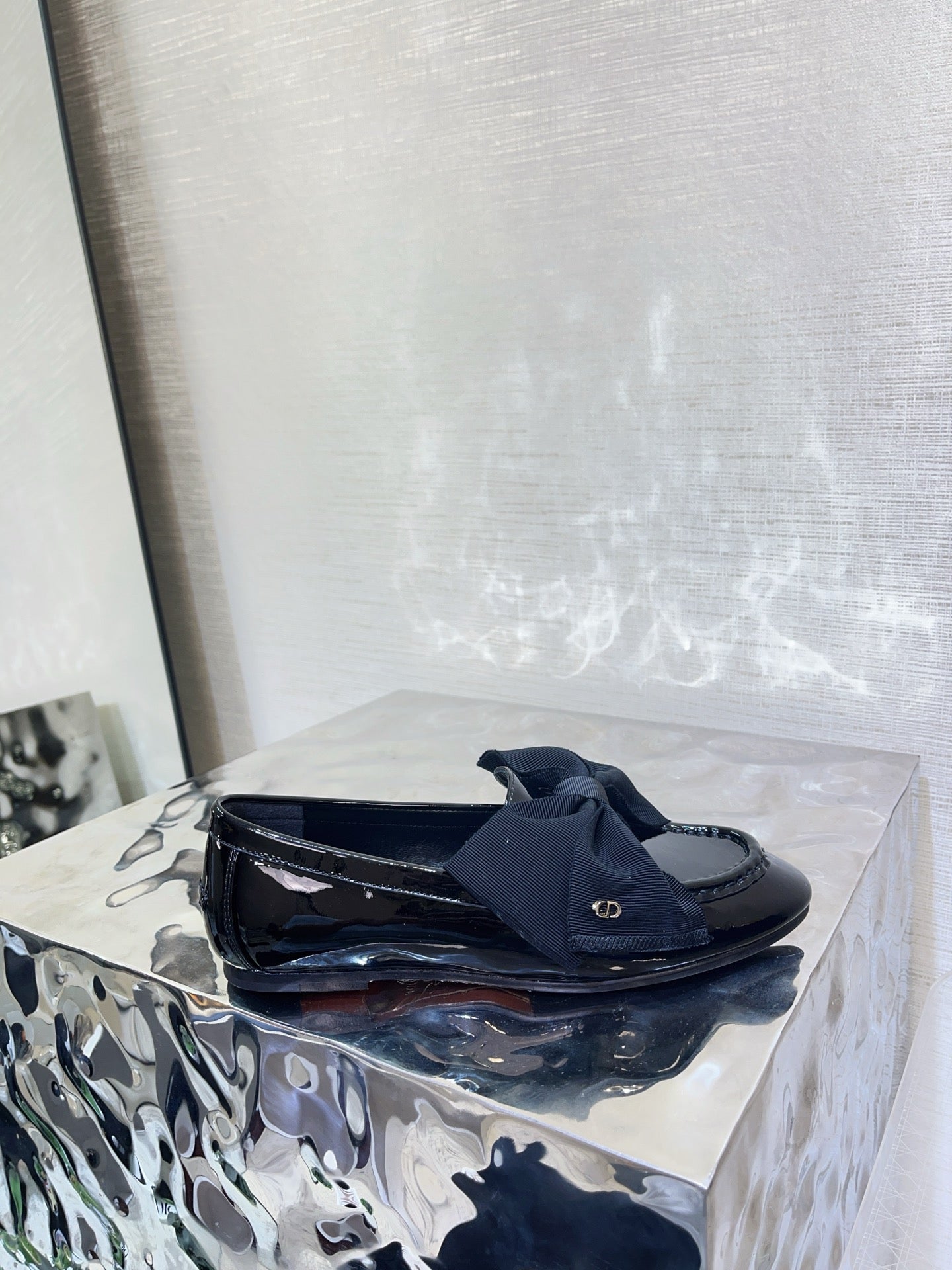 Dior Diorissimo Patent Leather Loafers – 2025 Fall Collection