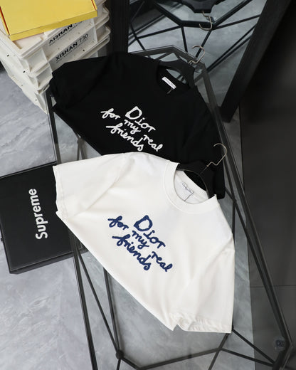 Dior Towel Embroidery T-Shirt – 2025SS Collection