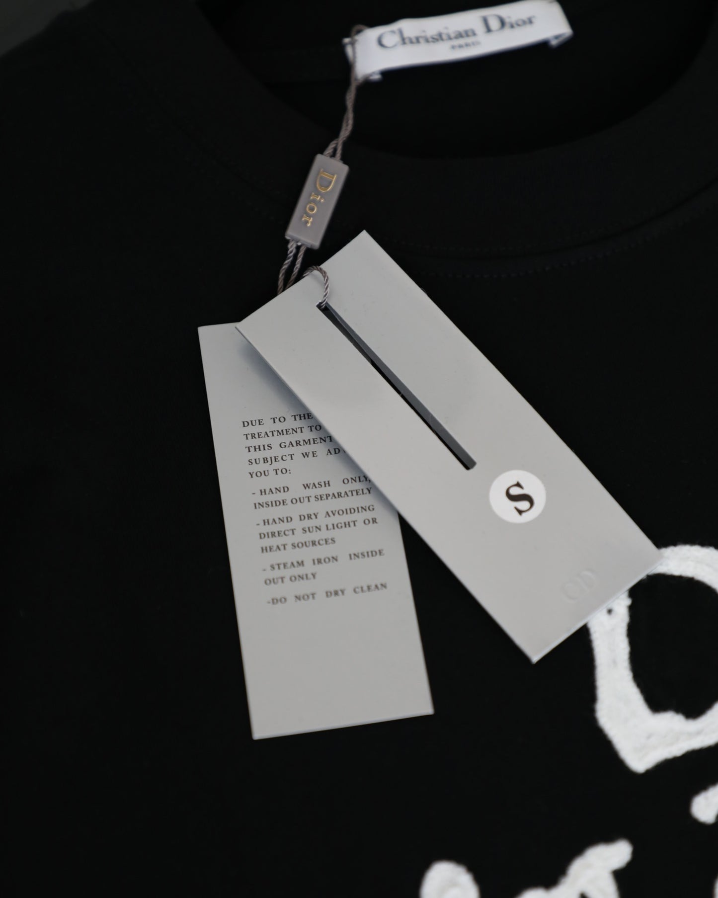Dior Towel Embroidery T-Shirt – 2025SS Collection