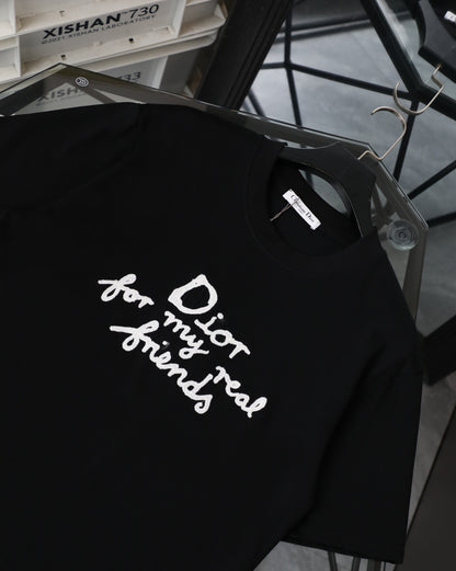Dior Towel Embroidery T-Shirt – 2025SS Collection