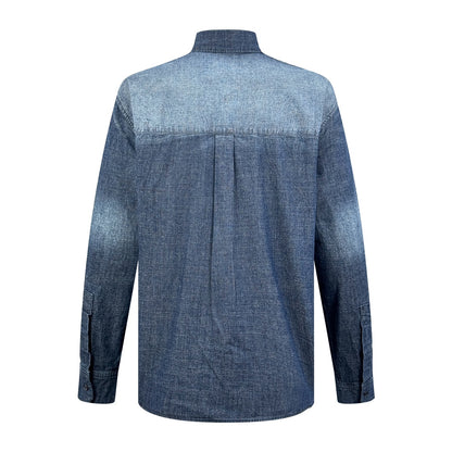 Loewe Anagram Gradient Embroidered Pocket Shirt